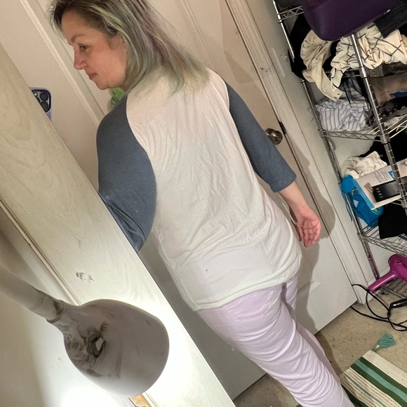 A CHRISTMAS STORY RAGLAN 3/4 SLEEVE HOLES NWT TOP SHIRT T TEE SHIRT HOLIDAYS 2XL - Picture 12 of 13